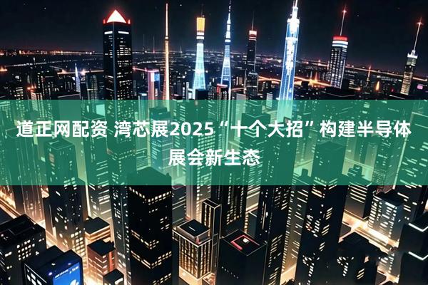 道正网配资 湾芯展2025“十个大招”构建半导体展会新生态